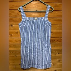 A New Day Blue and White Striped dress